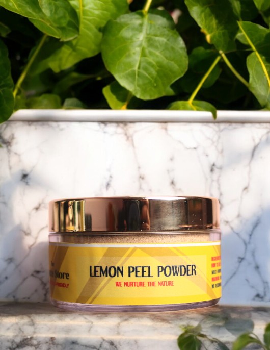 Lemon Peel Powder - 100% Natural and Organic