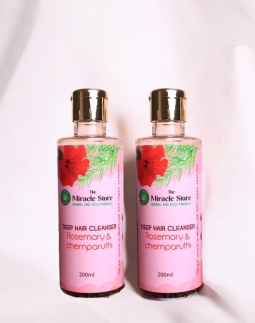 Rosemary &amp; Chembaruthi Shampoo -Deep Hair Cleanser