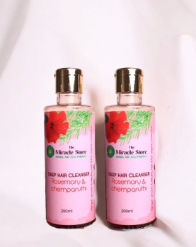 Rosemary &amp; Chembaruthi Shampoo -Deep Hair Cleanser