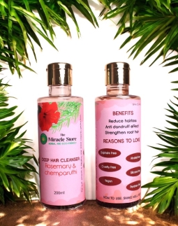 Rosemary &amp; Chembaruthi Shampoo -Deep Hair Cleanser
