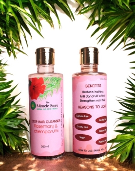 Rosemary &amp; Chembaruthi Shampoo -Deep Hair Cleanser