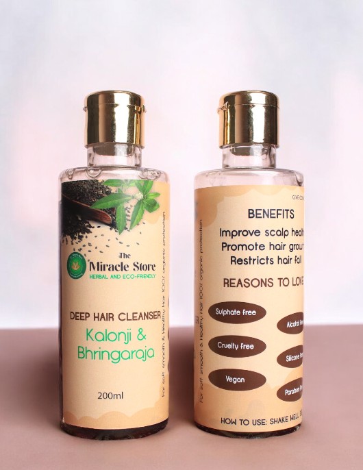 Kalonji & Bhringaraja Herbal Shampoo